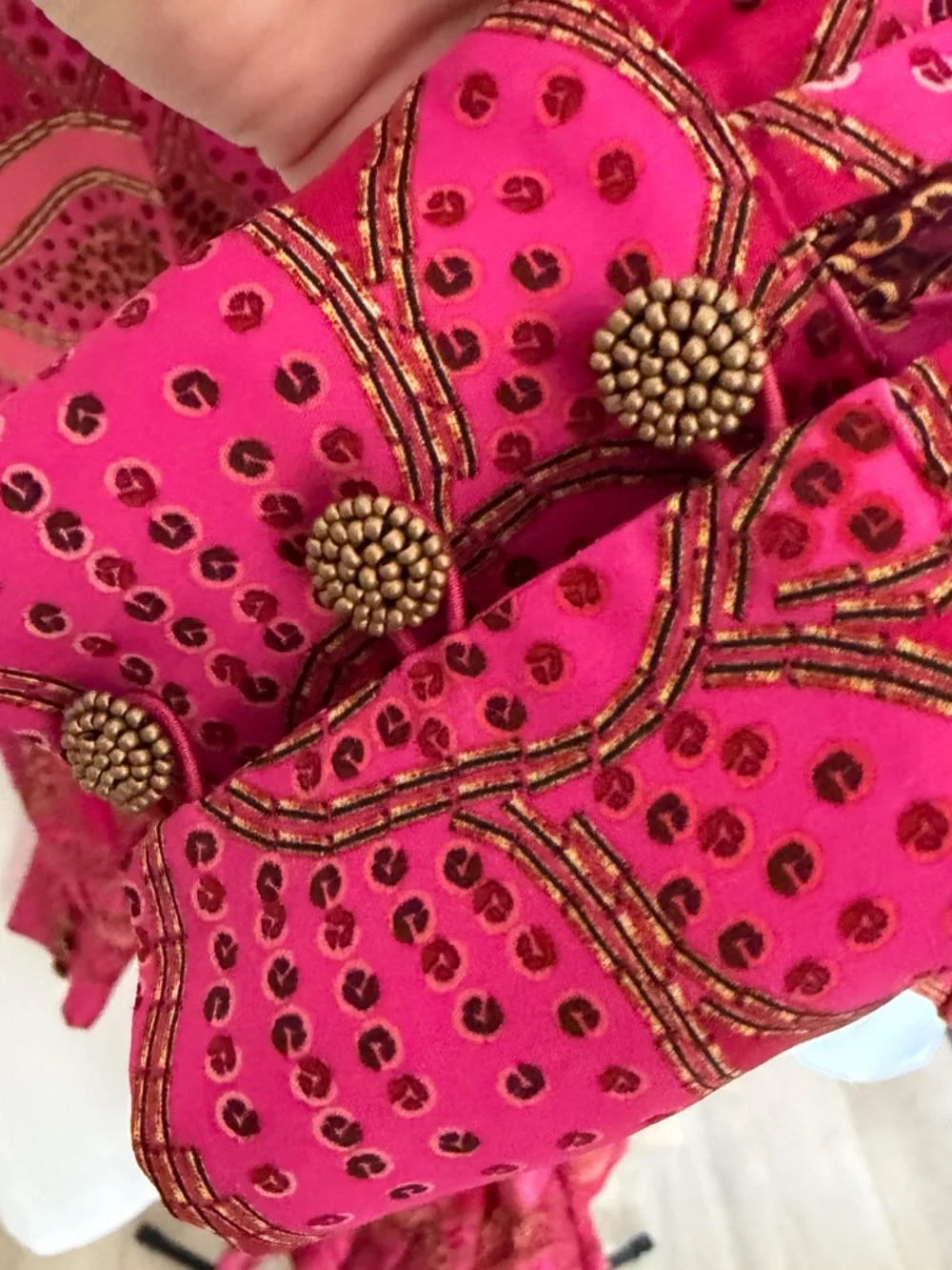 Pink Floral Glam Scarf LENZING™ ECOVERO™ Mini Dress